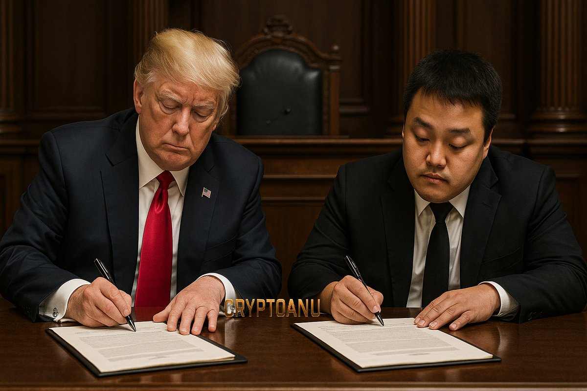 🚨 #USTC IN TRUMP’S PORTFOLIO + DO KWON SHIFTING HIS STATEMENTS,  POSSIBLY PLEADING GUILTY… ARE WE WITNESSING A BEHIND-THE-SCENES DEAL THAT COULD REVIVE $USTC AND OPEN NEW HORIZONS FOR INVESTORS? 👀🔥

#TerraClassic <a href="/coinexcreators/">CoinEx Creator Program</a> #coinexcreators  #LUNC #CryptoNews 

🧵👇