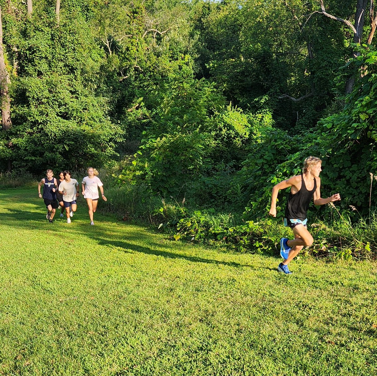 Wauseon XC Camp life.