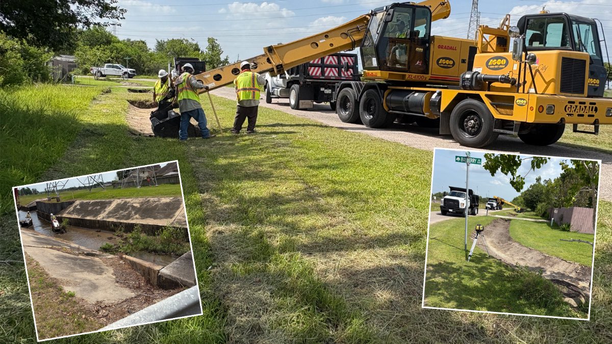 Mayor Nick Long (@mayornicklong) on Twitter photo As hurricane season continues, our <a href="/LeagueCityTX/">League City, Texas</a> Public Works crews are busy maintaining storm drains and outfall ditches to help mitigate impacts from any potential storms that may come our way.
Staying safe is a community effort — you can help too! Keep storm drains clear by As hurricane season continues, our <a href="/LeagueCityTX/">League City, Texas</a> Public Works crews are busy maintaining storm drains and outfall ditches to help mitigate impacts from any potential storms that may come our way.
Staying safe is a community effort — you can help too! Keep storm drains clear by