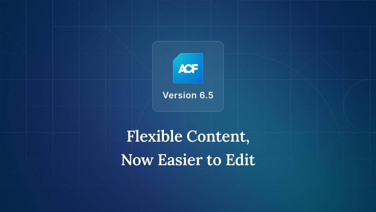 Advanced Custom Fields tweet media