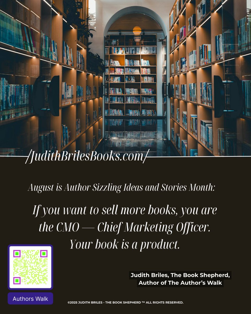 Writers—your creativity thrives when you protect it.
Honor your writing time. Guard your energy.
Discover how in The Author’s Walk by <a href="/JudithBriles/">Judith Briles</a> — free on <a href="/KindleUnlimited/">Kindle Unlimited</a>.

bit.ly/AuthorsWalk
#amwriting #writingcommunity #IARTG #booktok #publishing #instabook