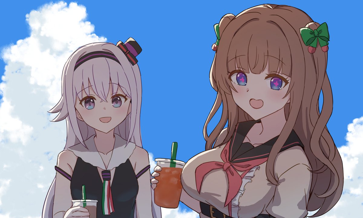 jicasoe's tweet image. さくらんぼアイス！🍒🍨☀️
#ちぇり絵 #ピノの自由帳