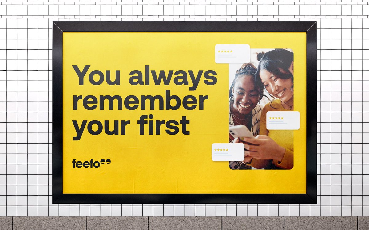 New Work: You always remember your first 

Feefo have partnered with four iconic British Brands - Iceland, Charles Tyrwhitt Shirts, British Airways Holidays and Currys to celebrate and thank their first ever reviewer.

The brands will be giving personalised and meaningful