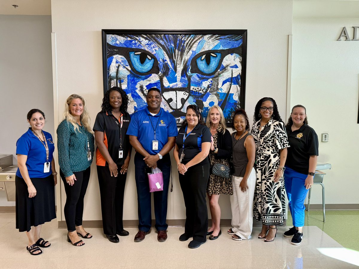CSO_OCPS's tweet photo. What a great first day it was! @DrShulerCSO , Angela Feliciano, and @LindseySmestad had a great day welcoming back Principals and their teams on the 1st day of school! https://t.co/BUWfPTqx6b