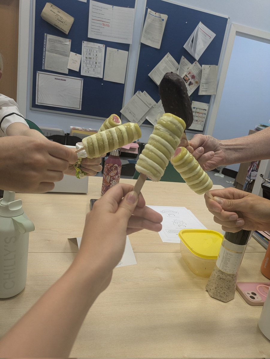 Keeping it cool here in the Wythenshawe SALT dept!  Happy Tuesday! 🍦☀️