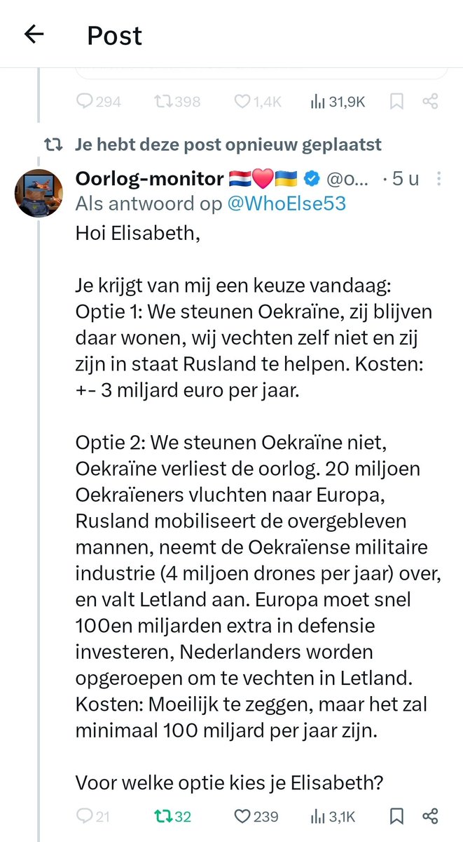Oorlog-monitor 🇳🇱❤️🇺🇦 tweet media