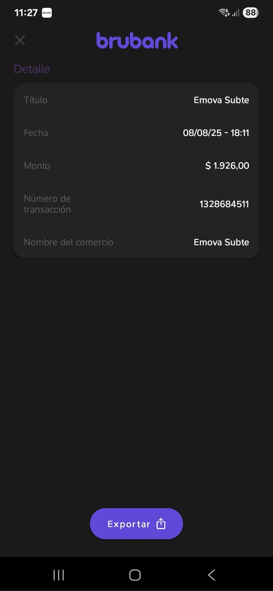 Cdangonzalez's tweet photo. @brubankarg El viernes 8/8/2025 ! Las 18:11 hs, el molinete de la linea E de Correo Central no me permitió pasar y el mominete marcaba error, de igual forma, me debitaron los viajes. Desde entonces que Soporte no responde mi reclamo. https://t.co/AKF2wrmwRJ