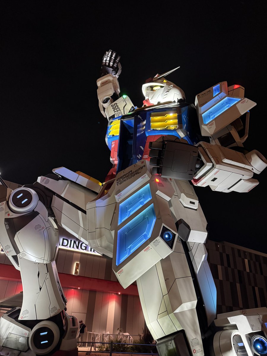 マジで万博楽しかった！
ガンダムマジ良かった〜
ジオンも連邦も戦争もない平和な世界が実現することを願う🙏