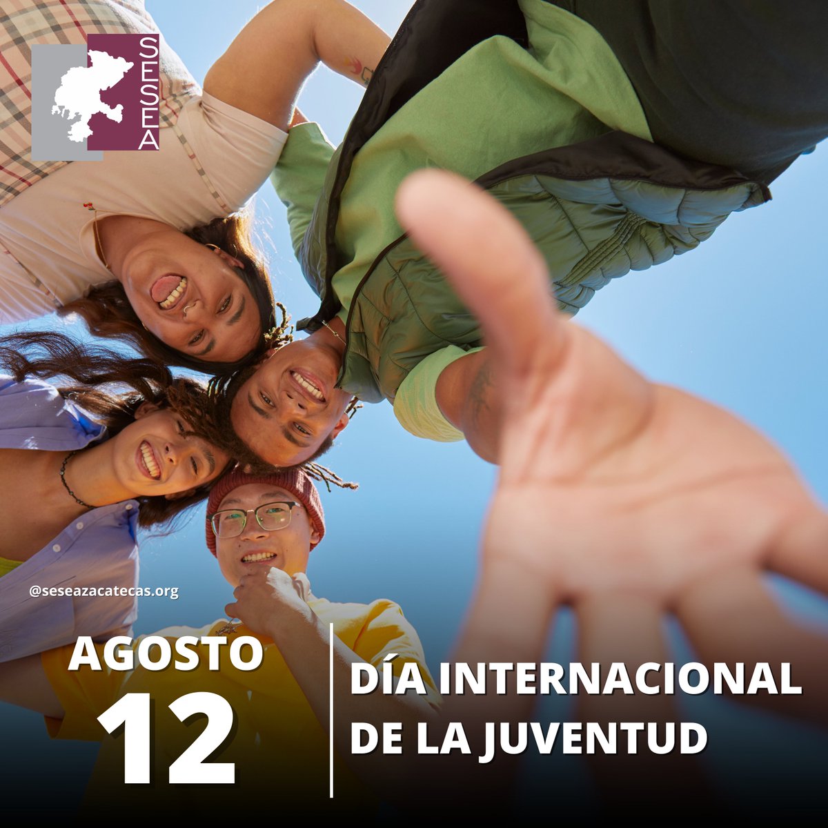 #Efemérides
📆El Día Internacional de la Juventud se conmemora anualmente el 12 de agosto desde 2000 y fue aprobado el 17 de diciembre de 1999 por la Asamblea General de las Naciones Unidas.