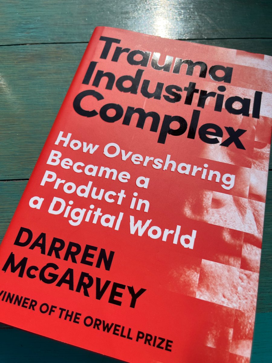 What a treat to be at <a href="/lokiscottishrap/">Darren McGarvey</a> show today looking at trauma and how we interact with it.  Thoughtful, creative, moving, funny and entirely disturbing.

I hope the book is half as good as the show