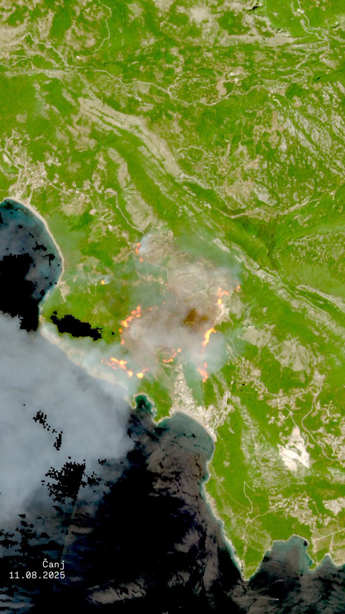 antivarii's tweet photo. Čanj, 10.08.2025 - 11.08.2025
Source: @CopernicusEMS https://t.co/CtubjUAeor