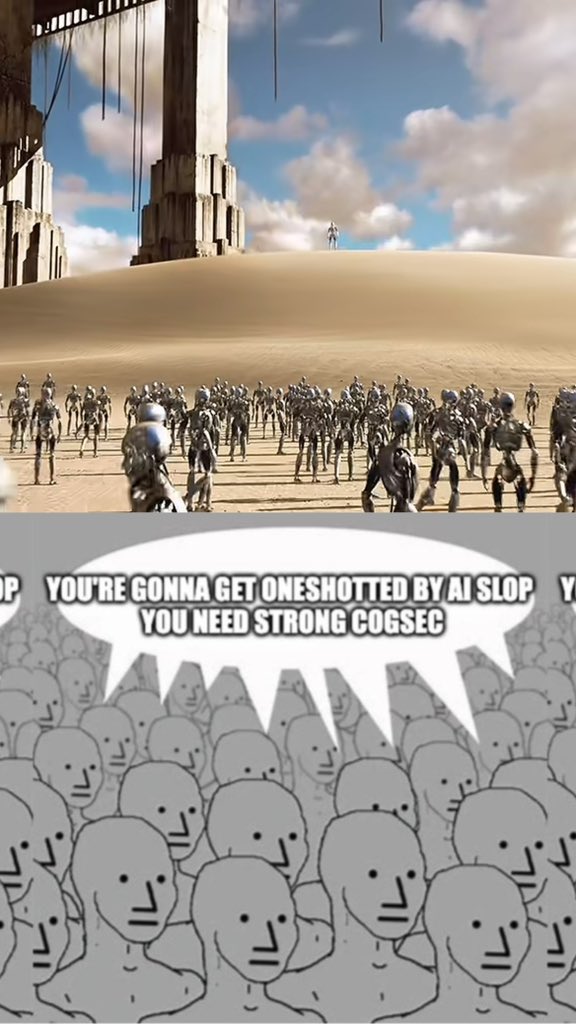 You need  strong cogsec #cogsec