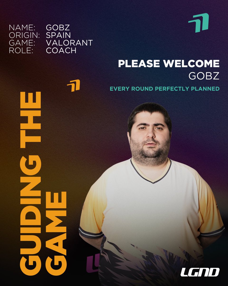 Please welcome <a href="/G0BZI/">Gobz</a> !

The tactician turning rounds into wins and players into legends!

#lgndagency #esports #GamingCommunity #EsportsLife #ProGaming #EsportsNews #EsportsHighlights #CompetitiveGaming #gamingculture
#valorant #vctpacific #vctemea