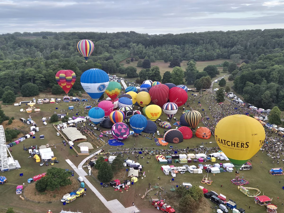Launching from <a href="/bristolballoon/">Bristol International Balloon Fiesta</a> fiesta 2025 🎈