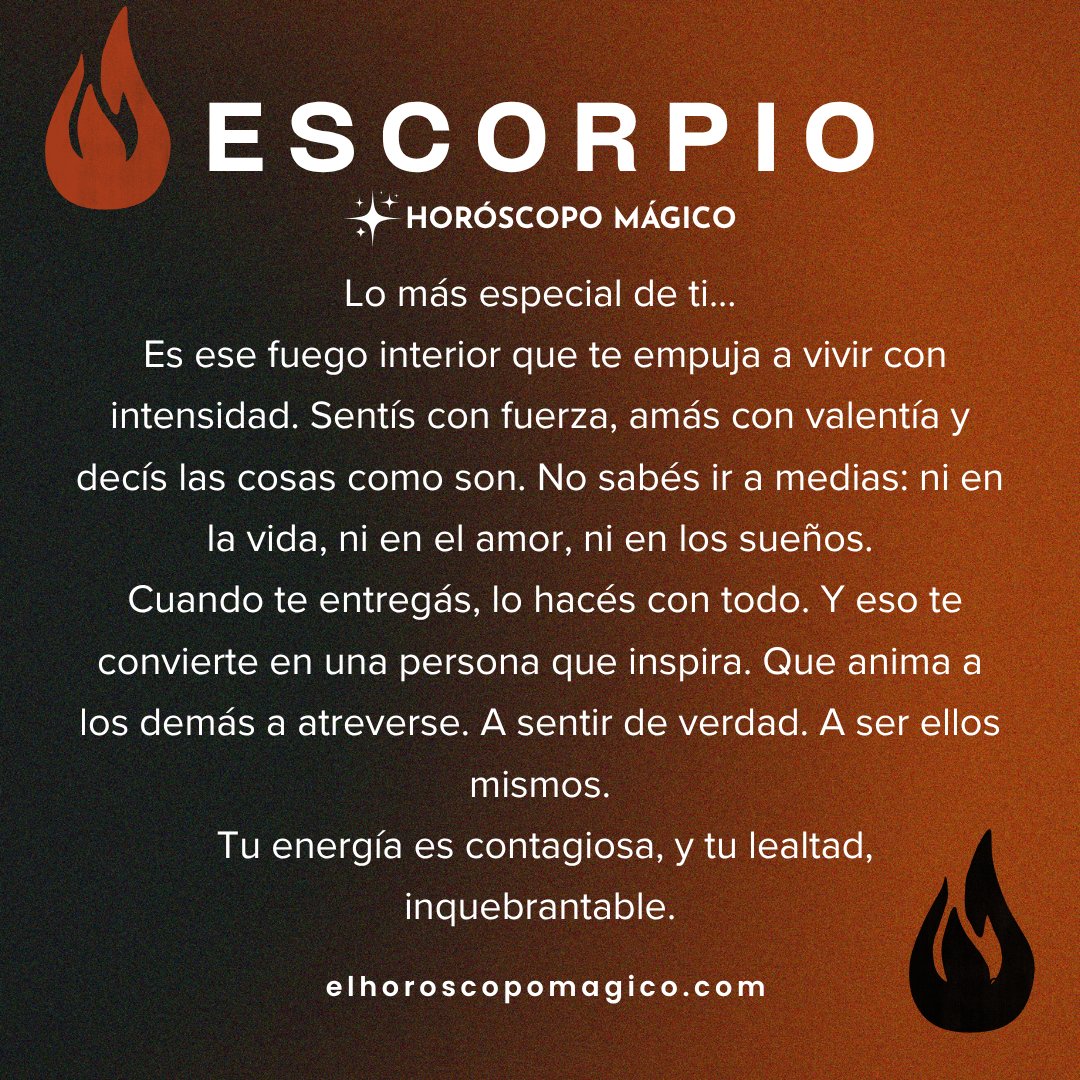♏ #escorpio, hoy Martes 12 de Agosto, ¡Hoy es el día para ser quien siempre has querido ser!