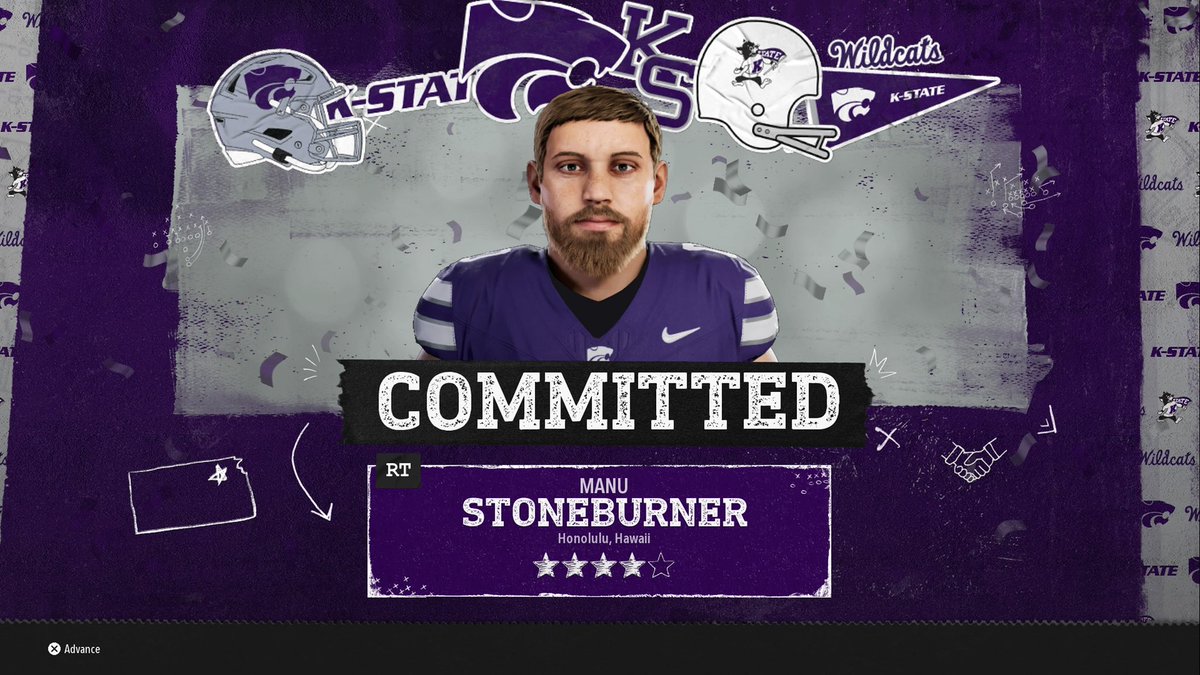 KStateNECF26's tweet photo. Was a huge weekend for the wildcats bringing in our 1st 5 ⭐️ and our Big time 6’8 OT . https://t.co/Vjxn5hcDXo