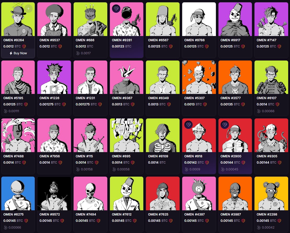 Something’s going on with OMEN 👀 

They just broke 0.0012 BTC and honestly… this is one of the strongest communities I’ve seen in all of Ordinals. 

 Price feels completely undervalued right now with the potential and momentum to run.

🅾️ #OMEN #Ordinals #BTC 

<a href="/Omen4Omen/">OMEN</a>