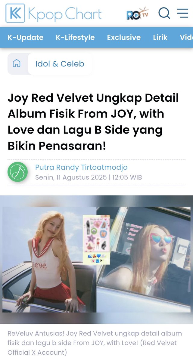 PutraRandy_'s tweet photo. Beberapa kontribusi kecilku buat #FromJOYwithlove ~ 

Tentu buat JOY MOOD 4 ROMANTIC LOVE yang rilis malam ini bakal aku tulis juga besok pagi :) Yang mau mampir bisa lewat link ini ya! :D

https://t.co/JOPlFmOCcj

#JOY1stMiniAlbum_D6 https://t.co/M0GXm1XcNO