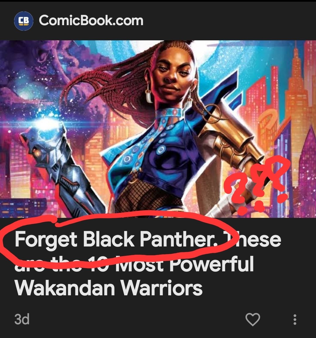 blackcomiclords's tweet photo. Couldn't make it past the title. Not a good look...
#SaveTChalla https://t.co/VwsZwsCPMN