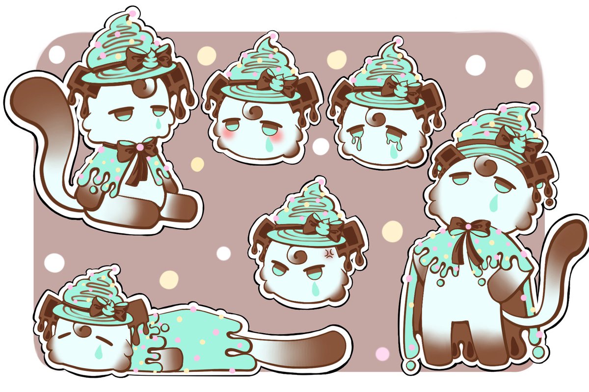 Lee_happy13's tweet photo. Chocolate mint? 

#illustration  #digitalart https://t.co/4lSEMWwVuk