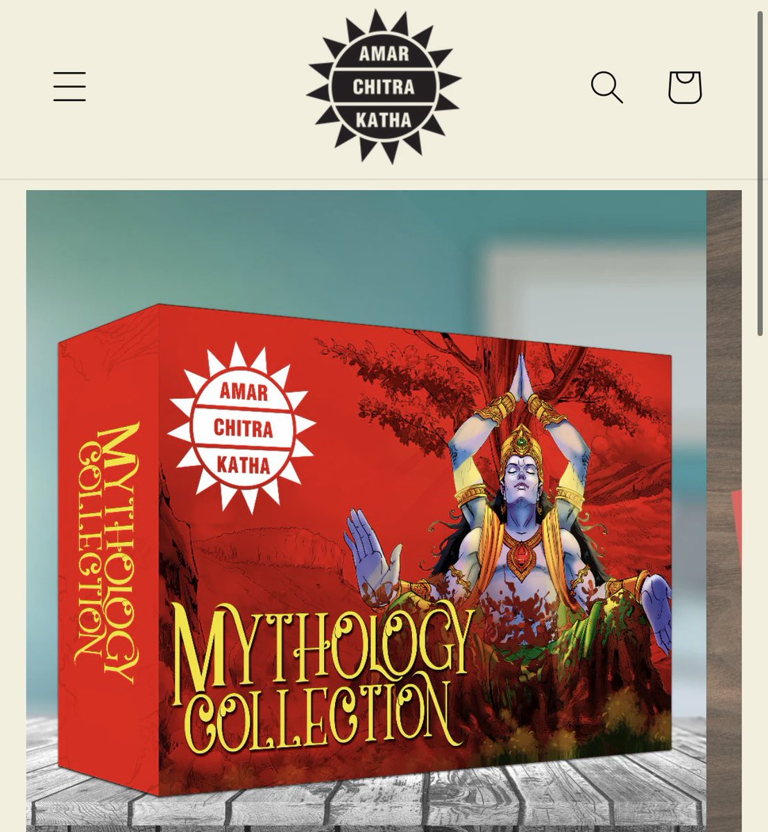 bpitterofficial's tweet photo. I am a huge fan of Amar Chitra Katha. These stories left a lasting impression on us during our childhood. I would request    @amarchitra17227 to consider using the term “Itihasa” in place of “Mythology” on their cover prints, and perhaps even rename the series as ITIHAASA. https://t.co/KBkCbUD68C