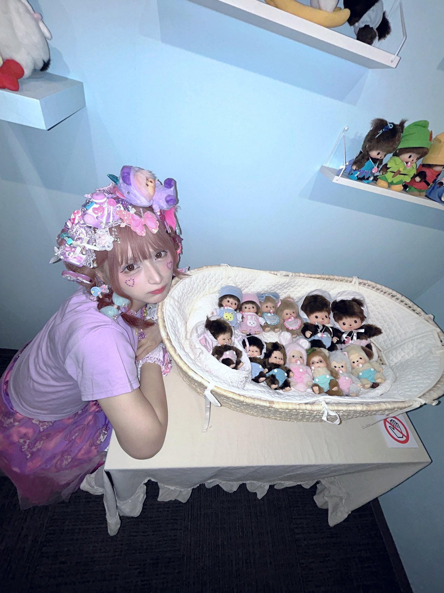 なこちゃん様♡専用ページ♡♡♡ Risachi becomes a Baby Tapi shop assistant!? She discovers