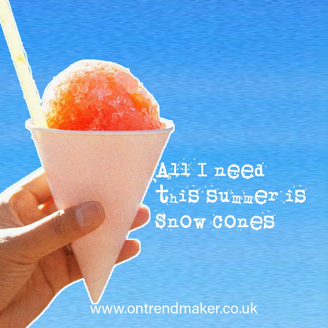 SMARTWorldwide1's tweet image. Chill out in style! The SMART Single Snow Cone Maker is here to bring tasty, icy treats to your home – from fun for the kids to grown-up party flavours.

✨ 20% OFF + Free UK delivery – only at ontrendmaker.co.uk.

#SnowCone #SummerVibes #SMARTAppliances #IcyTreats