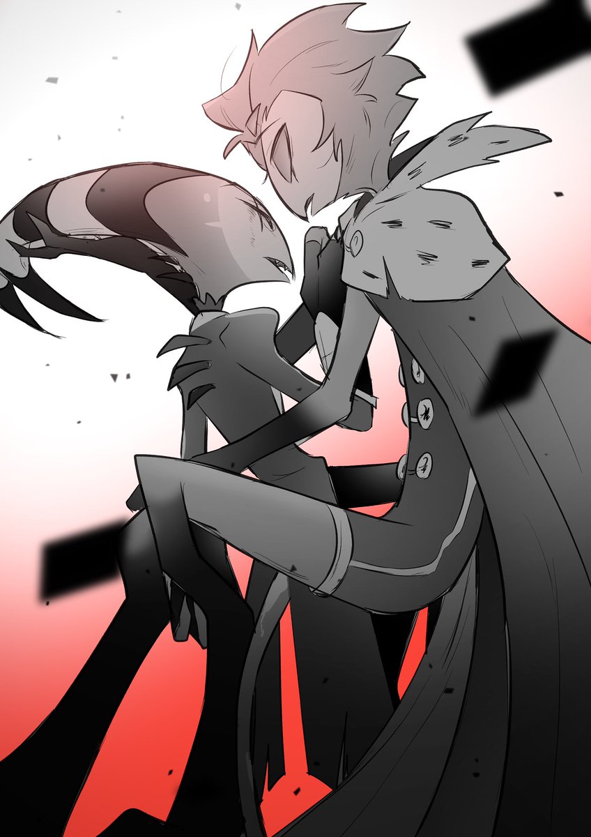 “Whatever comes, I’m with you.”

#HelluvaBossFanart #Stoliz