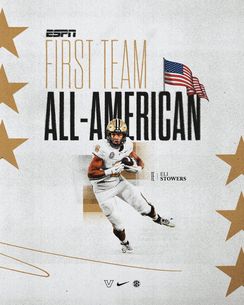 ESPN Preseason All-America First Team

⚓️ Eli Stowers