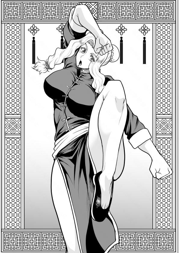 カンフーガールな今日のお姉さん👊 