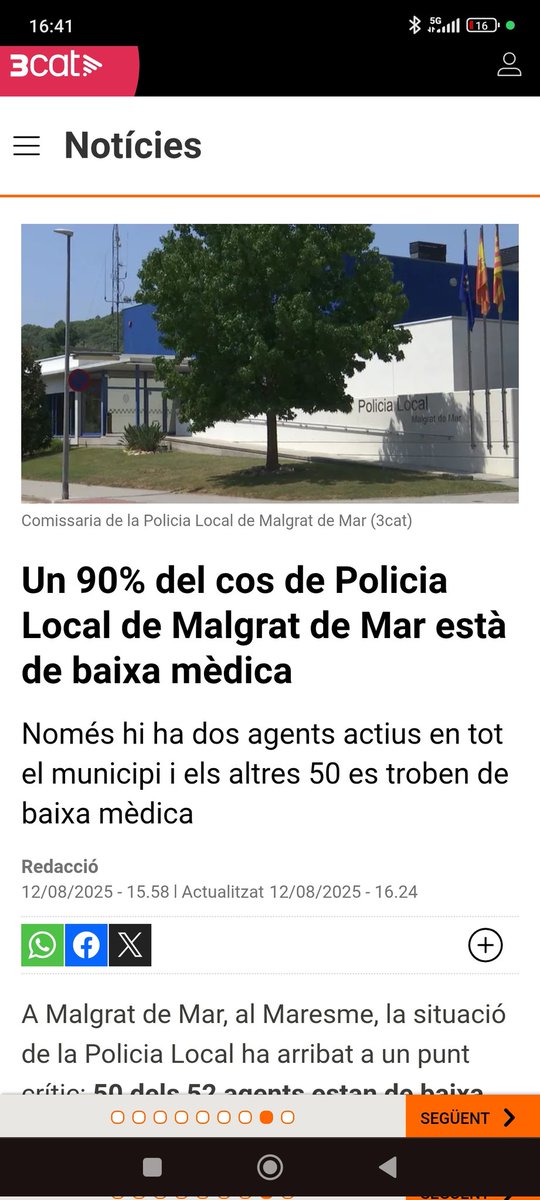 Ignasipons's tweet photo. @324cat Obro la noticia i diu 50 de 52, ni percentatges ... https://t.co/XIjyxKEQKT