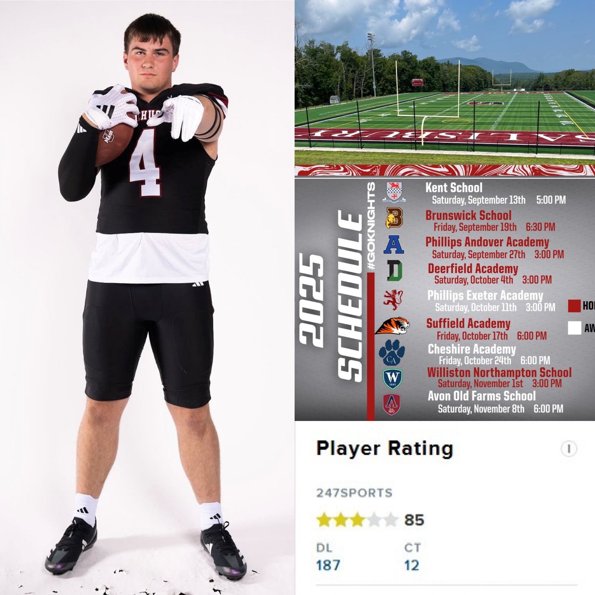 Cooper Long (@cooperlong_17) on Twitter photo 2025 Season Loading. Big Off Season working with <a href="/CoachWNickCC/">Coach Nickerson</a> and @ifsportsperformance. Picked up 3⭐️ <a href="/247recruiting/">247Sports Recruiting</a> Up to 280lbs! Ready for the trenches and our loaded schedule! <a href="/coachharasymiak/">Joe Harasymiak</a> <a href="/UMassFootball/">UMass Football</a> <a href="/Coach_Phelps11/">Salisbury School Football</a> <a href="/ScoutingNE/">Coach Silva</a> <a href="/CoachMartinESA/">Coach Martin</a> <a href="/On3sports/">On3</a> 2025 Season Loading. Big Off Season working with <a href="/CoachWNickCC/">Coach Nickerson</a> and @ifsportsperformance. Picked up 3⭐️ <a href="/247recruiting/">247Sports Recruiting</a> Up to 280lbs! Ready for the trenches and our loaded schedule! <a href="/coachharasymiak/">Joe Harasymiak</a> <a href="/UMassFootball/">UMass Football</a> <a href="/Coach_Phelps11/">Salisbury School Football</a> <a href="/ScoutingNE/">Coach Silva</a> <a href="/CoachMartinESA/">Coach Martin</a> <a href="/On3sports/">On3</a>