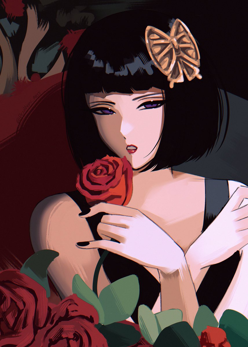 Red rose. 
#BSD  #文スト #YosanoAkiko