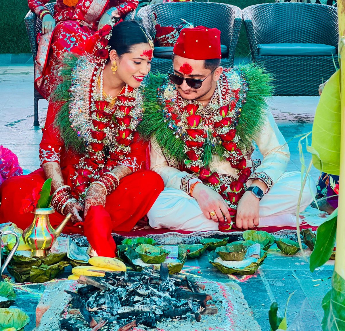 Officially married—forever to go❤️💍<a href="/ravi__giri/">????</a>