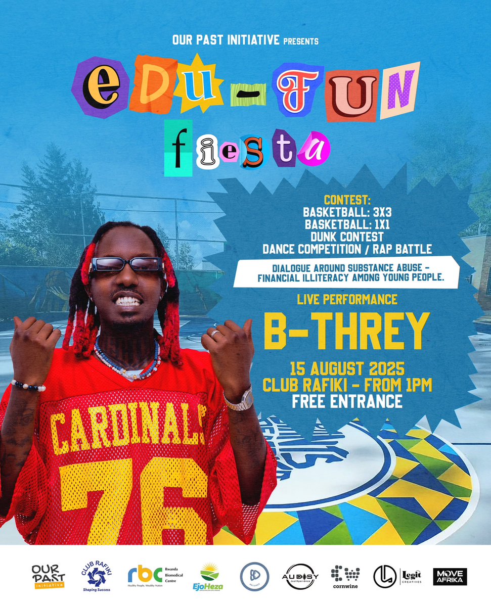 Our Past Initiative (@our_past_in) on Twitter photo The stage is about to get even better! <a href="/B_Threy/">B Threy ๐ต</a> is joining and trust us, you donโt want to miss this!
See you there - August 15th! #OurPast25 #EduFunFiesta The stage is about to get even better! <a href="/B_Threy/">B Threy ๐ต</a> is joining and trust us, you donโt want to miss this!
See you there - August 15th! #OurPast25 #EduFunFiesta