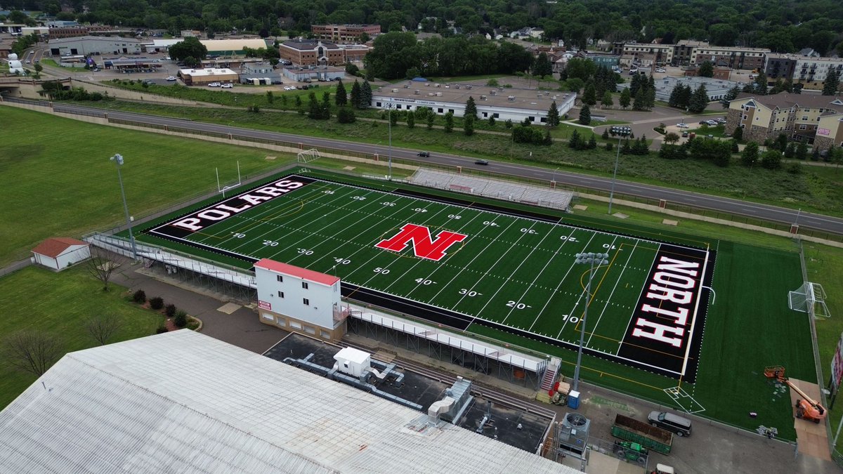 FieldTurf (@fieldturf) on Twitter photo Last month, North High School in Saint Paul, MN, welcomed the installation of its new <a href="/FieldTurf/">FieldTurf</a> #artificialturf! ๐ โฝ As the proud Home of the Polars, we know these student-athletes are going to tear it up on their new field this fall ๐ปโโ๏ธ
Thanks to the team at <a href="/NationWSC/">Nationwide Sports Construction</a> for Last month, North High School in Saint Paul, MN, welcomed the installation of its new <a href="/FieldTurf/">FieldTurf</a> #artificialturf! ๐ โฝ As the proud Home of the Polars, we know these student-athletes are going to tear it up on their new field this fall ๐ปโโ๏ธ
Thanks to the team at <a href="/NationWSC/">Nationwide Sports Construction</a> for
