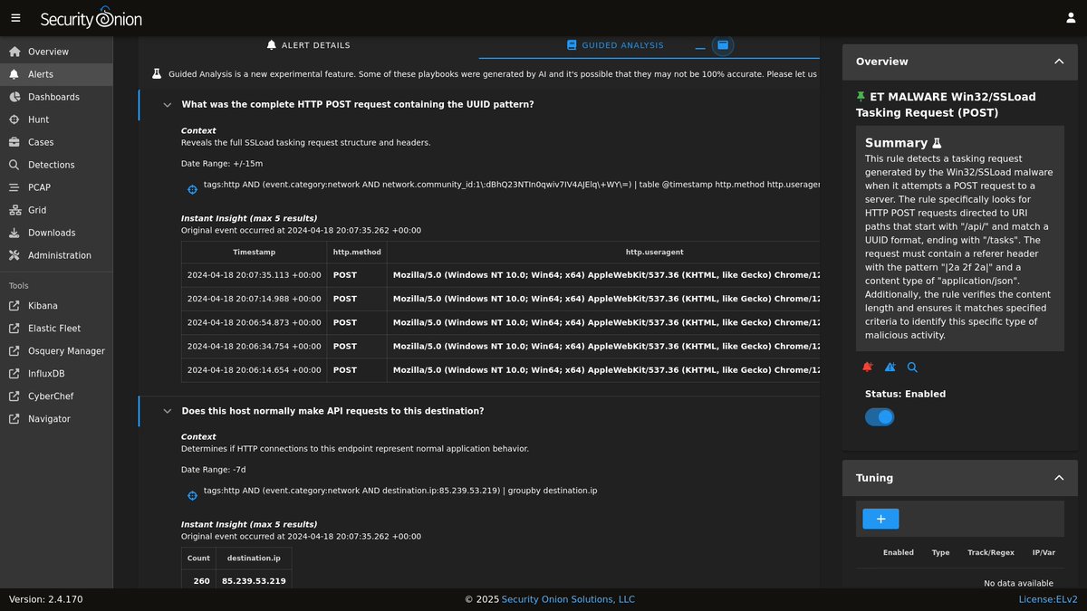 securityonion's tweet image. 🚨 Security Onion 2.4.170 now available including JA4, more SOC dashboards, and updated components! 🚨

🔍Let&apos;s find more hackers! 🔍

If you like Security Onion, please like and share to help spread the word!

blog.securityonion.net/2025/08/securi…