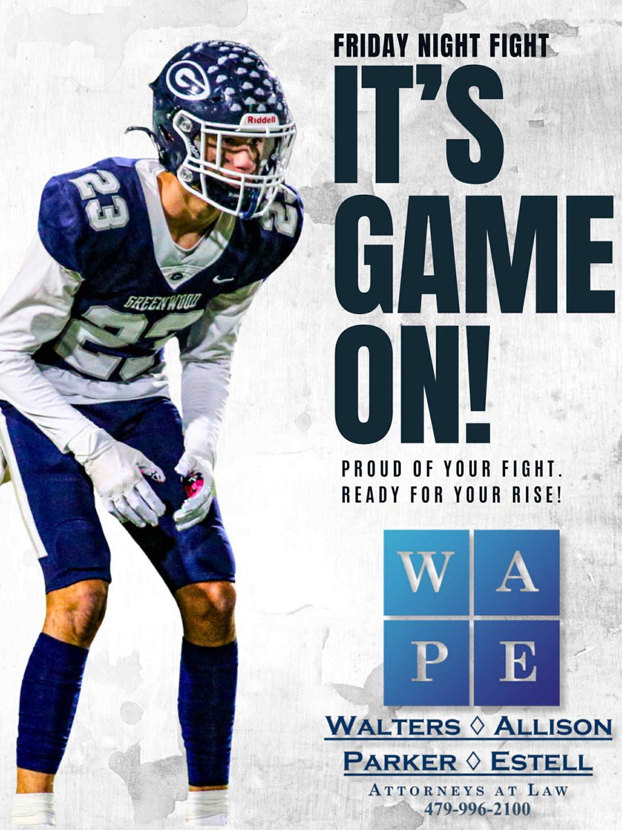 It's Game ON! Supporting our local community and student athletes is at the heart of what we do! -Walters, Allison, Parker &amp; Estell