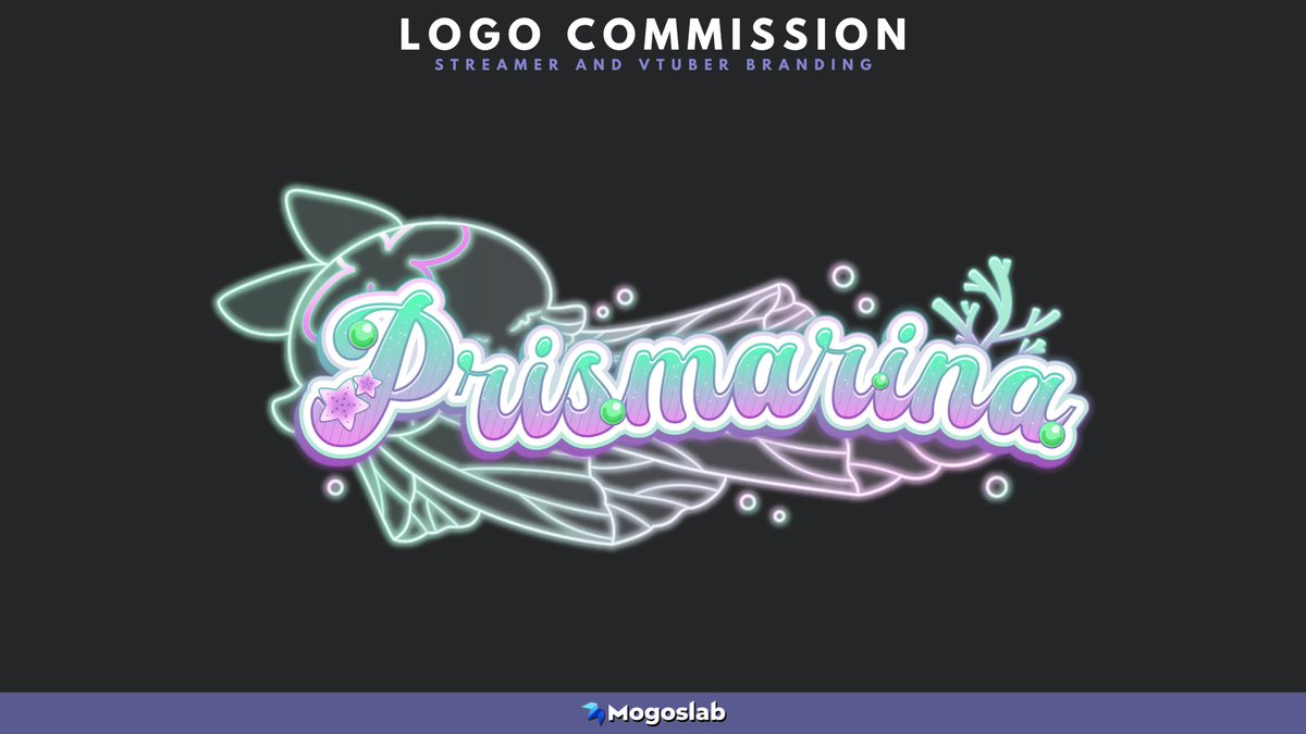 Thank you to the AMAZING <a href="/mogoslab_/">Mogoslab | Vtuber Logo Artist</a> for helping me gain a Logo and Banner perfect for my new model and vibe! It was so nice working with you!!!
#vgencommission