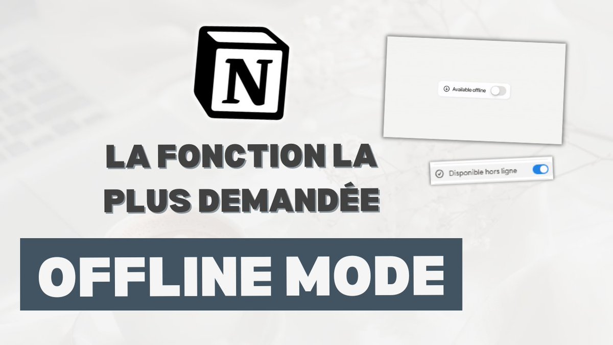 roxannenotion's tweet image. Offline mode: La fonction Notion la plus demandée vient de sortir | Notion hors ligne 🎥
👉🏼 youtu.be/1bugEew0BuU
#notion #notionapp #notionofflinemode