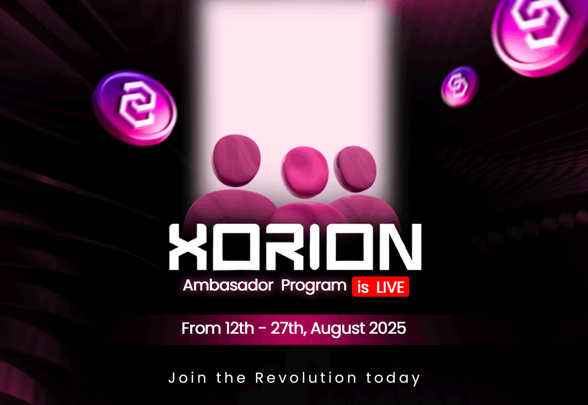 Xorion_Network's tweet image. ⚡We are thrilled to announce the launch of the Xorion Chain Yapper Program!  

We want you to be a part of the Ambassador program and help drive Xorion’s expanding ecosystem, where your contributions will play a key role in spreading our mission.    

//We promised, and now we…