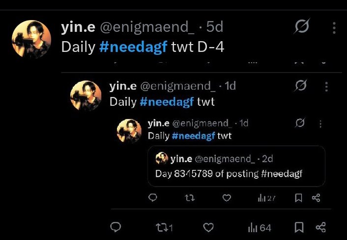 enigmaend_'s tweet photo. Daily #needagf twt D-5 (idk if it's count day 5 tho but ok) https://t.co/kGFZlL90h8