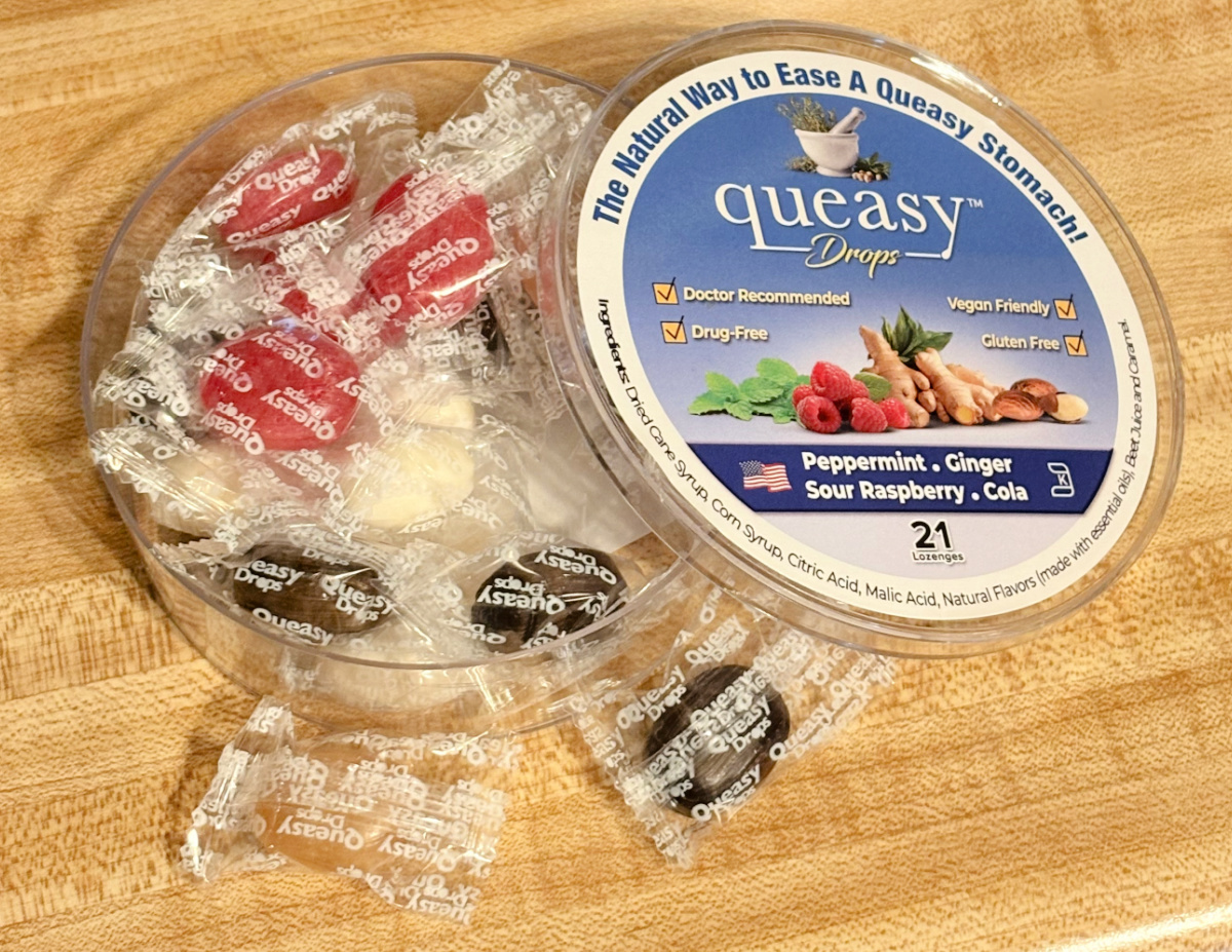 Feeling nauseous? Expecting? Travel sickness? Whatever your reason, when you are feeling nauseous, reach for Queasy Drops &amp; Pops from Three Lollies. tinyurl.com/2ctjb6bp #ThreeLollies #Pregnancy #Expecting #BacktoSchool #BacktoSchool2025