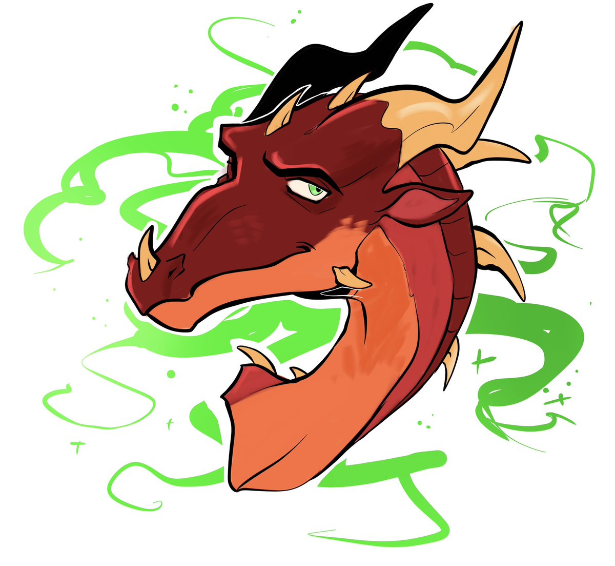 A coloured bust this time! Colour is an extra 10 u/s/d &lt;3