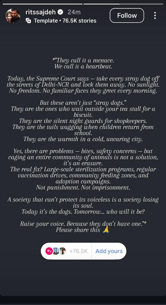 pranavmahajan's tweet image. Now it is giving some real Toolkit types vibes.

Propaganda in the name of stray dogs!