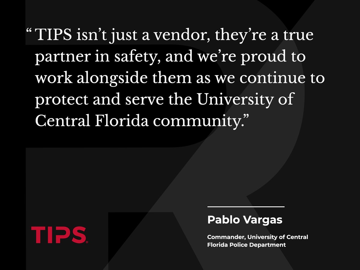 Rozin_Tech's tweet image. Here's what more of our clients are saying about TIPS! 
#TIPS #CaseManagement #TargetedViolencePrevention