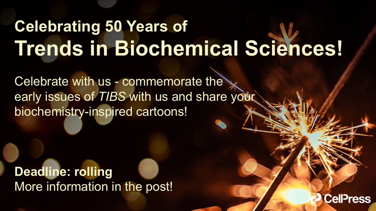 Trends in Biochemical Sciences (@trendsbiochem) on Twitter photo 🚨Reminder - the #TIBSCelebrates50 call for cartoons is open!
50 years ago, <a href="/TrendsBiochem/">Trends in Biochemical Sciences</a> featured cartoons alongside and within its review content - we want to revive this staple with a special anniversary cartoon series!
Share your ideas with us: cell.com/trends/biochem… 🚨Reminder - the #TIBSCelebrates50 call for cartoons is open!
50 years ago, <a href="/TrendsBiochem/">Trends in Biochemical Sciences</a> featured cartoons alongside and within its review content - we want to revive this staple with a special anniversary cartoon series!
Share your ideas with us: cell.com/trends/biochem…