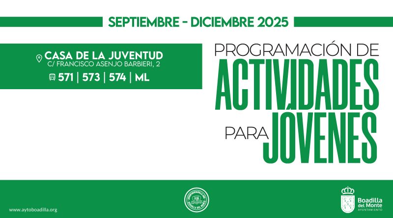 TeleBoadilla (@teleboadilla) on Twitter photo Actividades para la juventud en el último cuatrimestre del año: teleboadilla.com/actividades-pa… #Boadilla <a href="/Ayto_Boadilla/">Ayuntamiento de Boadilla del Monte</a> <a href="/ppboadilla/">pp boadilla</a> Actividades para la juventud en el último cuatrimestre del año: teleboadilla.com/actividades-pa… #Boadilla <a href="/Ayto_Boadilla/">Ayuntamiento de Boadilla del Monte</a> <a href="/ppboadilla/">pp boadilla</a>