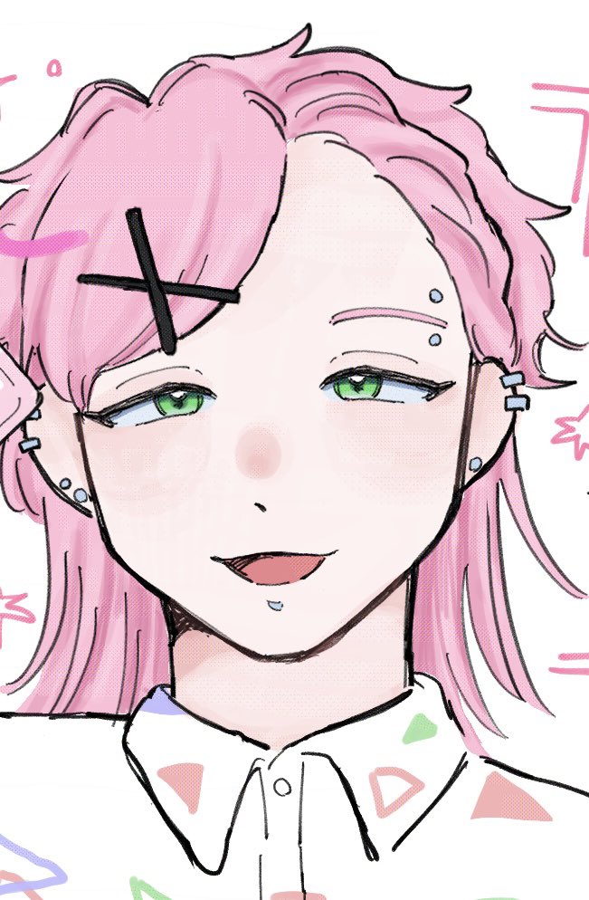 前に描いた🌭くん気に入ってる