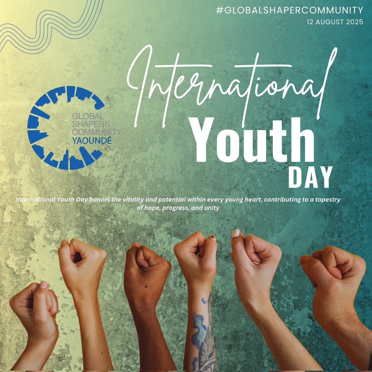 International YOUTH DAYYY ❤️✊🌚
#yaounde #globalshapers